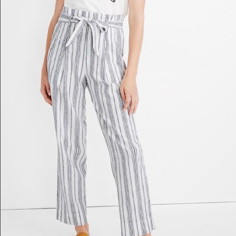 Madewell Paperbag Waist Pants (NWT)